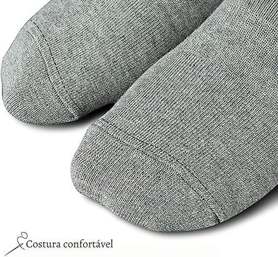 Kit 12 Pares de Meias Soquete Cano Curto em Algodão de - Conforto e Durabilidade esportes e atividades ao ar livre. Perfeitas para quem busca praticidade e resistência