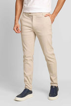 Kit 3 Calças Sarja Com Elastano Premium, Preta, Cappucino, sinza escuro