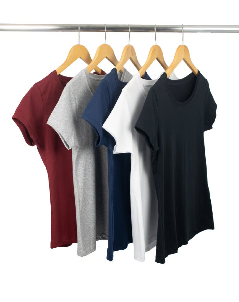 Kit 5 baby look de Algodão Premium 6