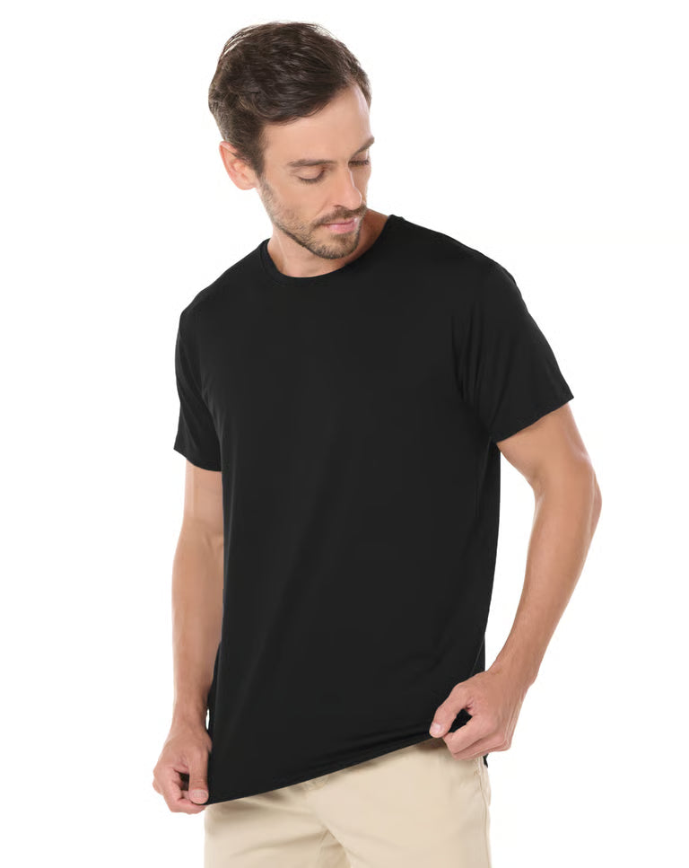 Kit 3 Camisetas Tech Modal Masculinas