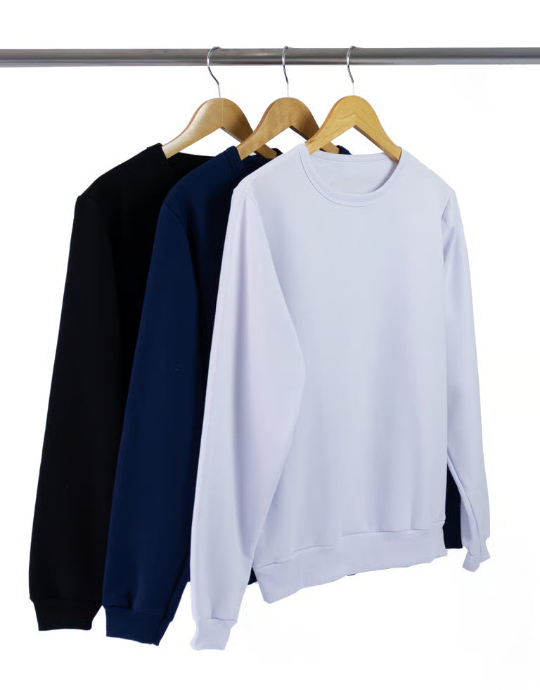 Kit 3 Blusões de Moletom Masculinos 01