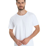 Camiseta de Algodão Premium Branca