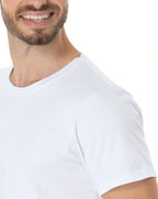 Camiseta de Algodão Premium Branca